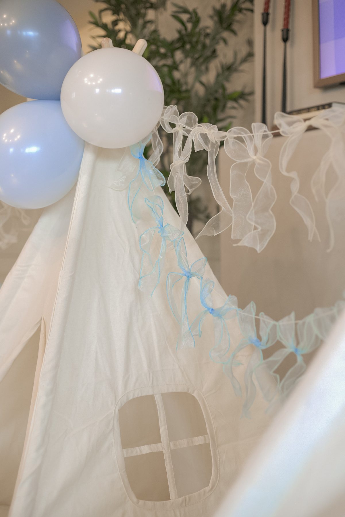 Bliss in Blue sleepover detail