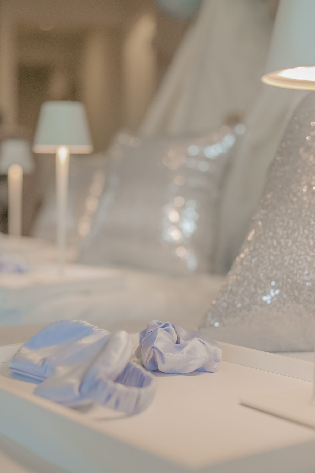 Bliss in Blue sleepover detail